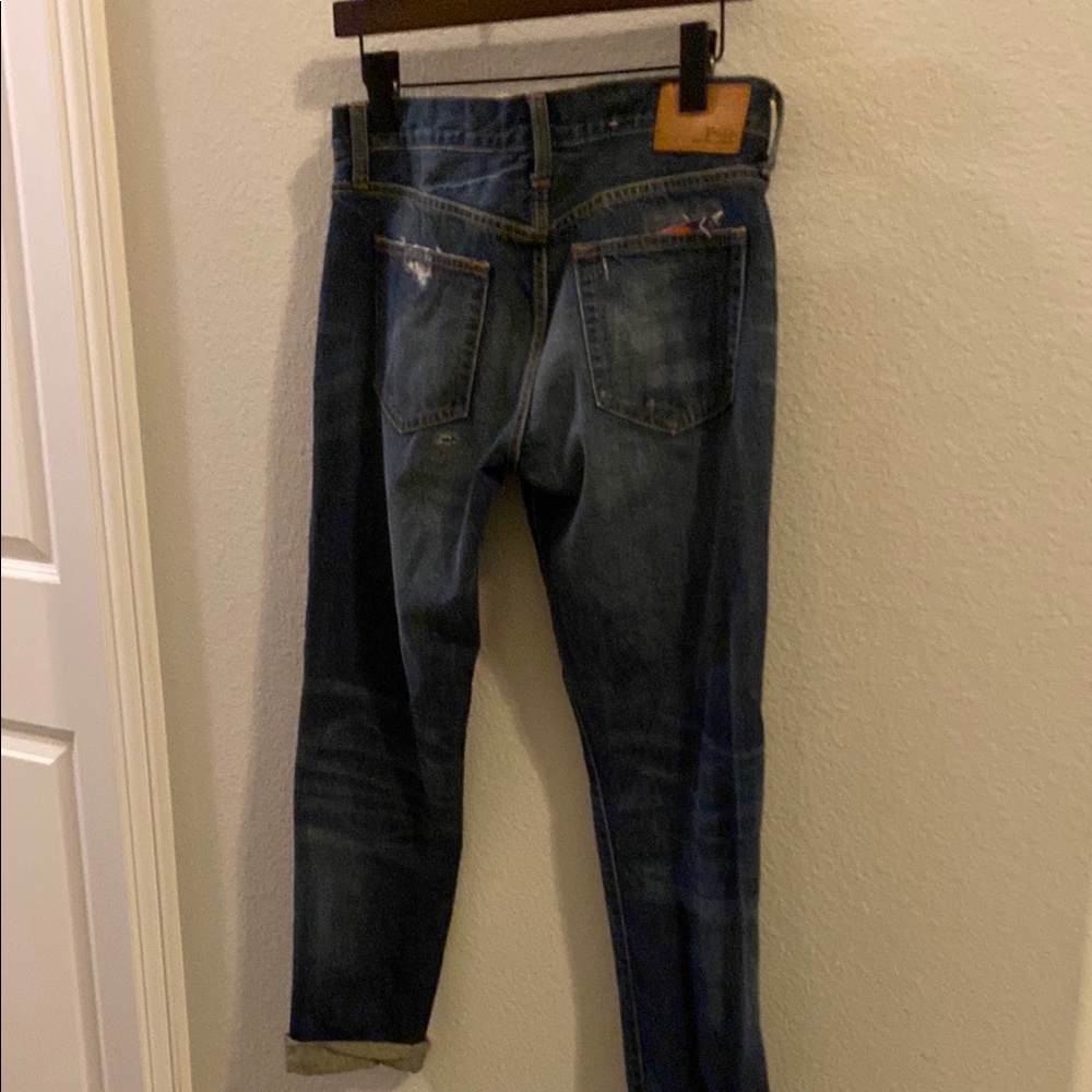 Polo by Ralph Lauren Women's Straight Leg Jeans - Dark Blue